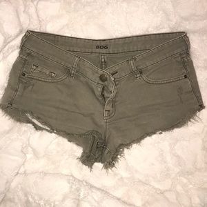 BDG Olive Jean Shorts